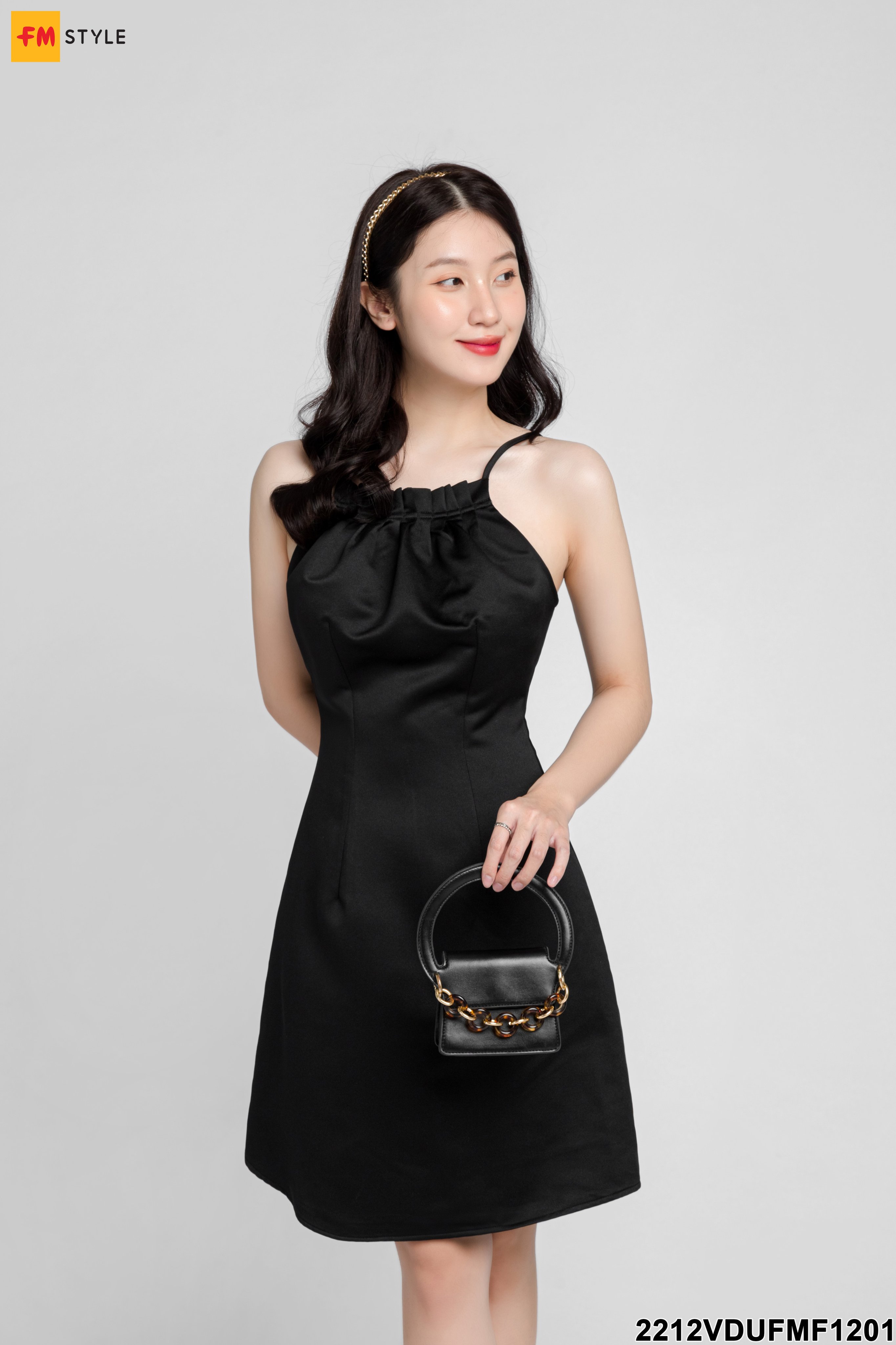 Đầm Váy Nữ Cổ Yếm Form Xòe Sa64 - Sam Store