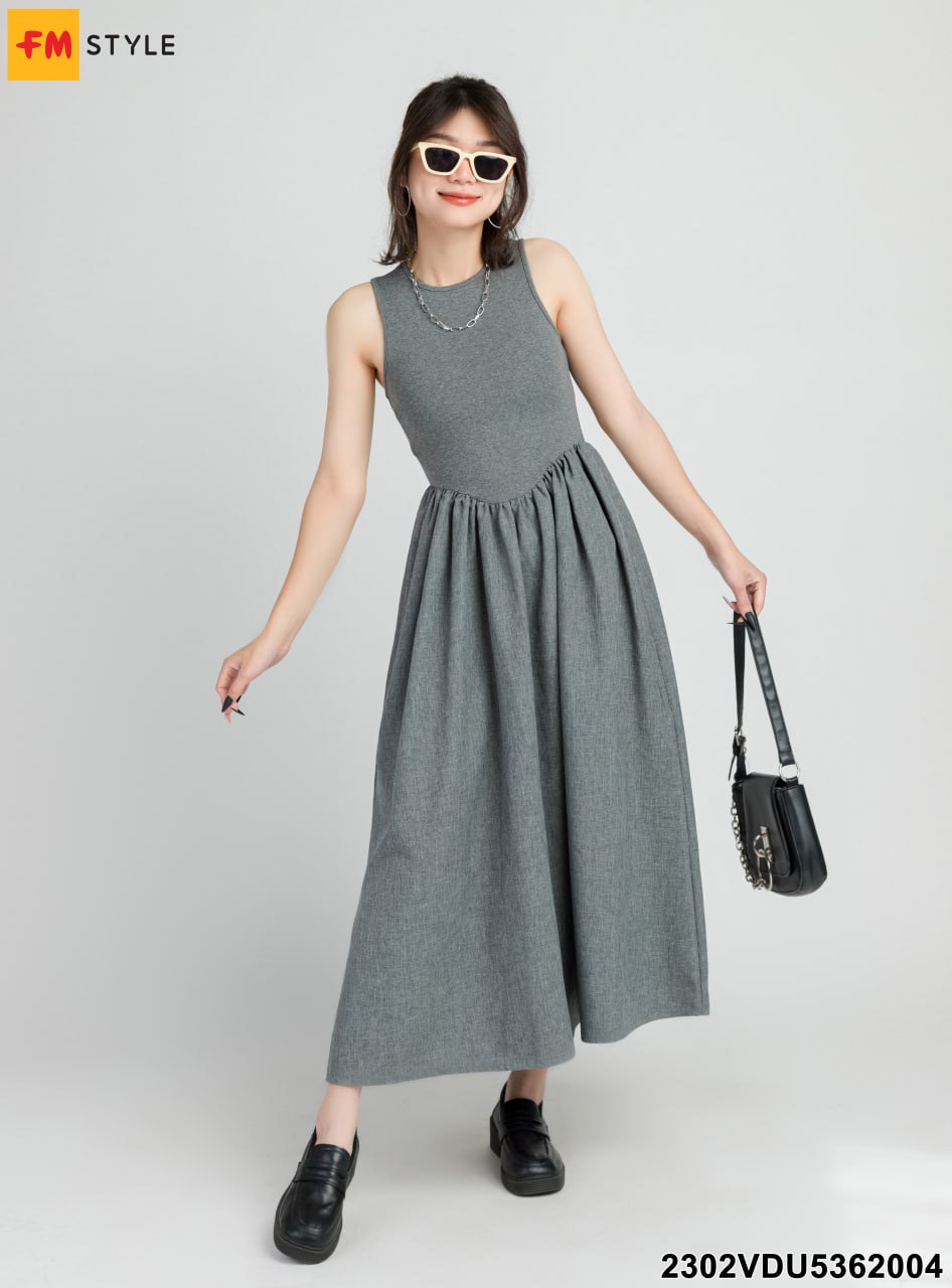 Chân váy chữ a xòe dáng dài SK108 KRFashion váy Cao Cấp đẹp ngọt ngào midi  style Hàn Quốc vải mềm rũ váy chữ A