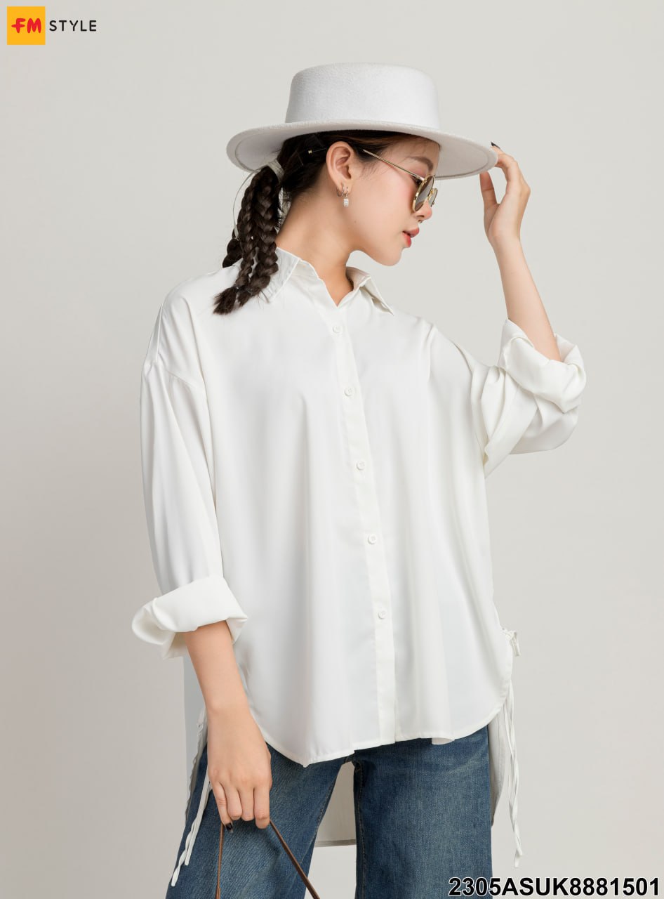 Top 10 kiểu áo sơ mi trắng nữ thịnh hành và cách phối áo sơ mi trắng đẹp,  thanh lịch