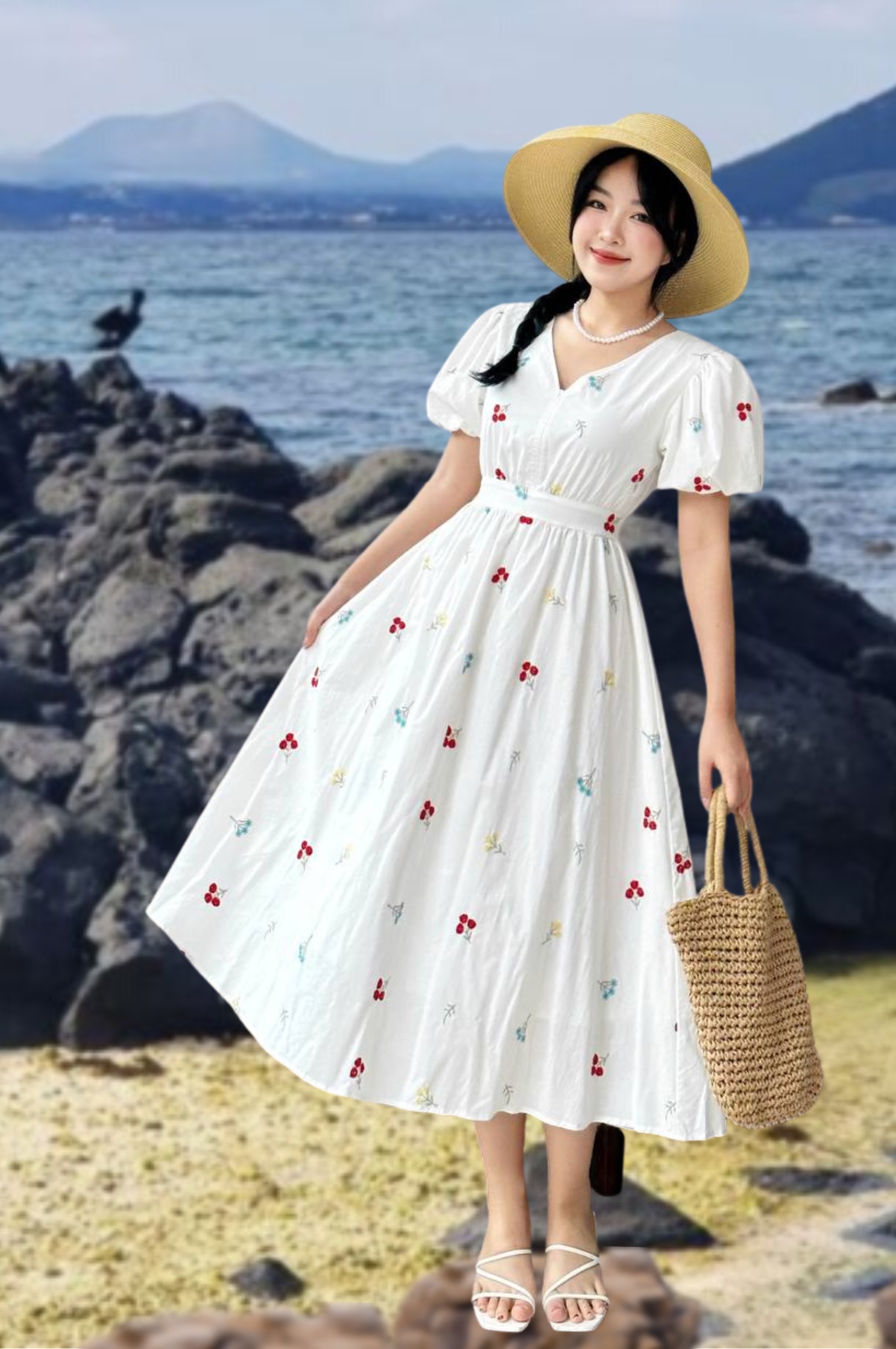 Váy maxi đi biển cho mẹ và bé, đồ đi biển, | Shopee Việt Nam